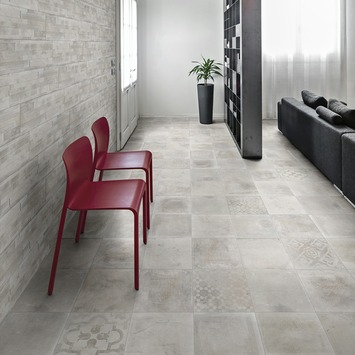 Wandtegel Decor Dust Grigio Muretto 20x60 cm