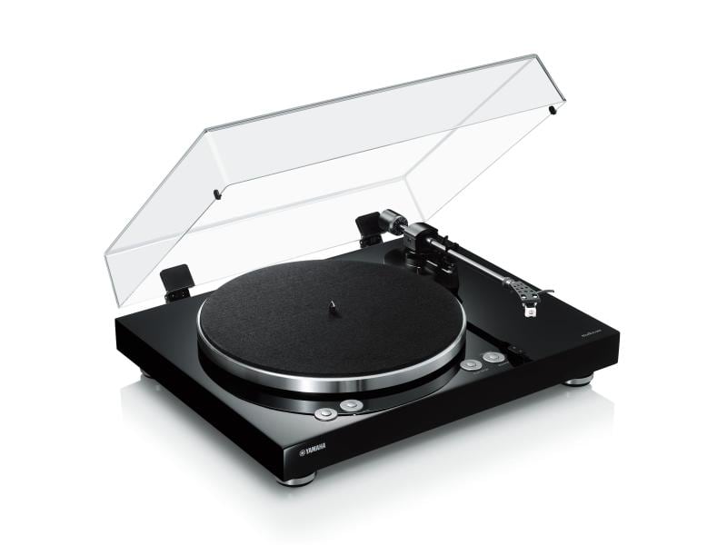 Yamaha Plattenspieler MusicCast Vinyl 500 Schwarz Kabelloser Plattenspieler mit Phono-Vorverstärker