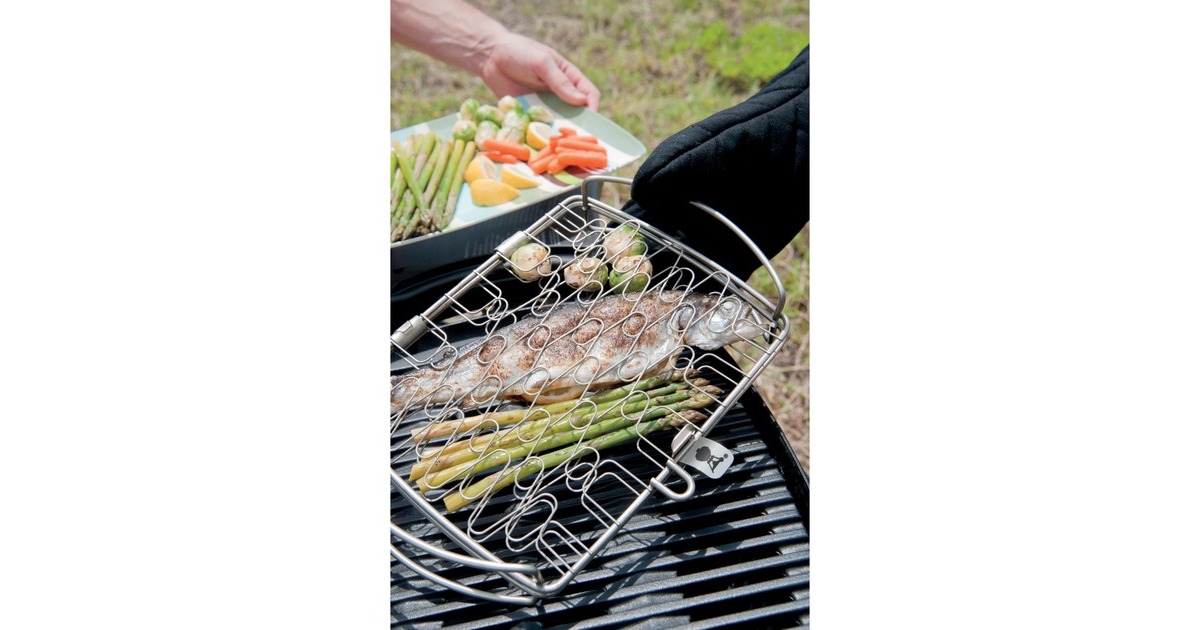 WeberGrillkorf  (Roestvrij staal)