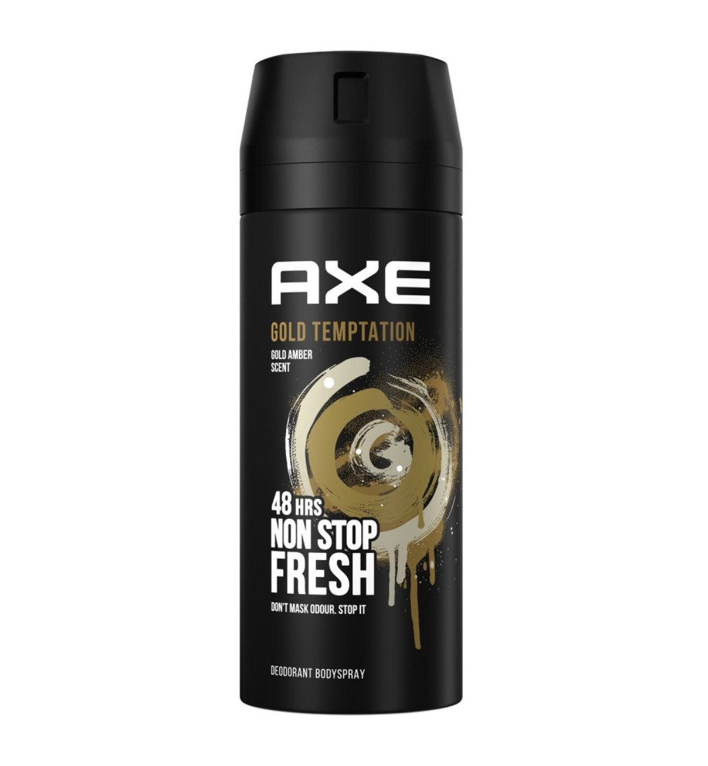 Axe Deodorant bodyspray gold temptation (150 ml)