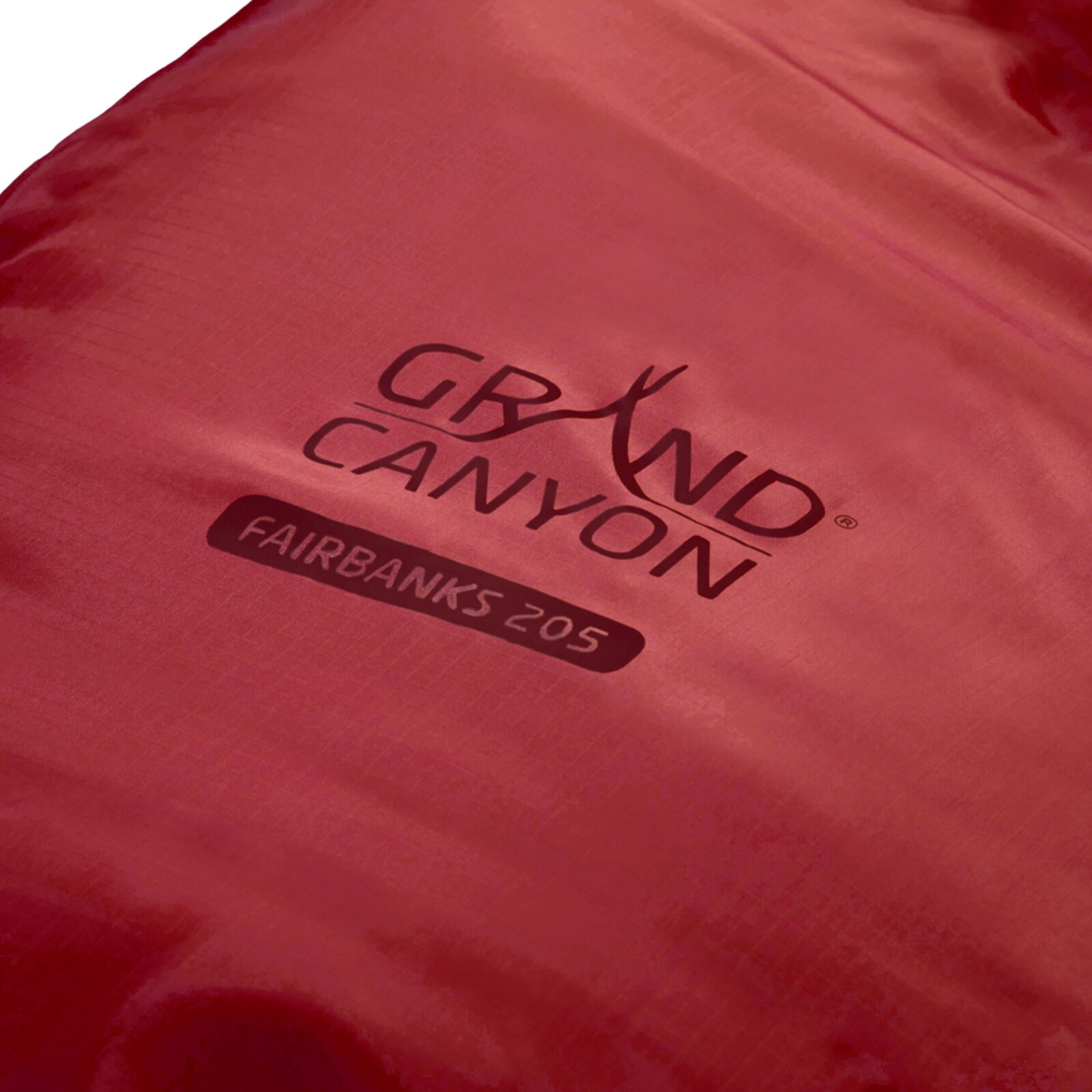 Winter Mumien Schlafsack 3 Jahreszeiten Lang Grand Canyon Fairbanks 205 XL -21°C Farbe: Red Dahlia