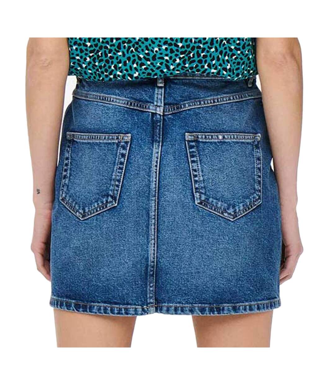 Jupe Bleu Femme Only Noel Life