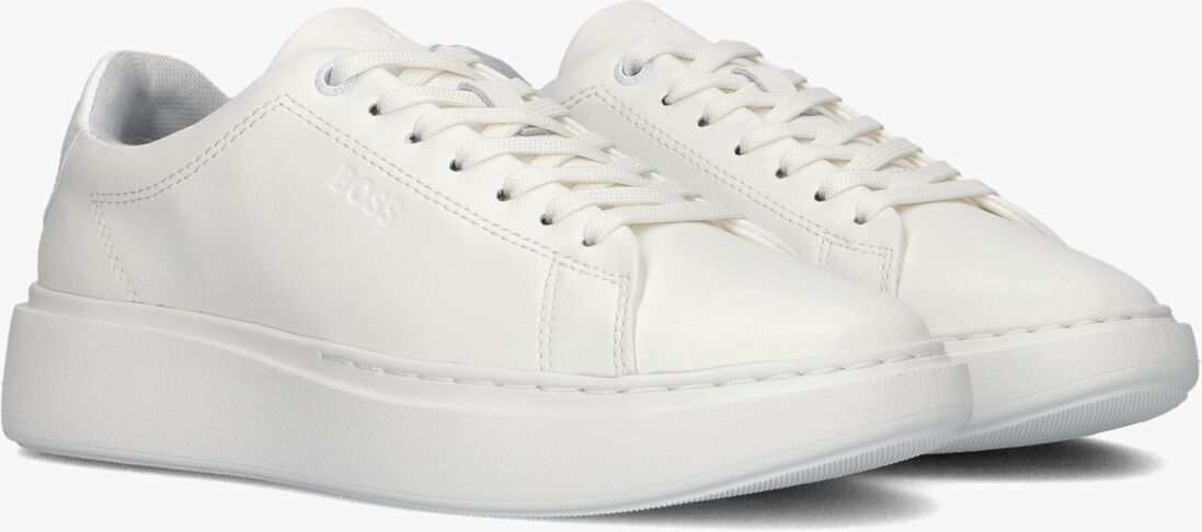 BOSS witte boss lage sneakers amber runn