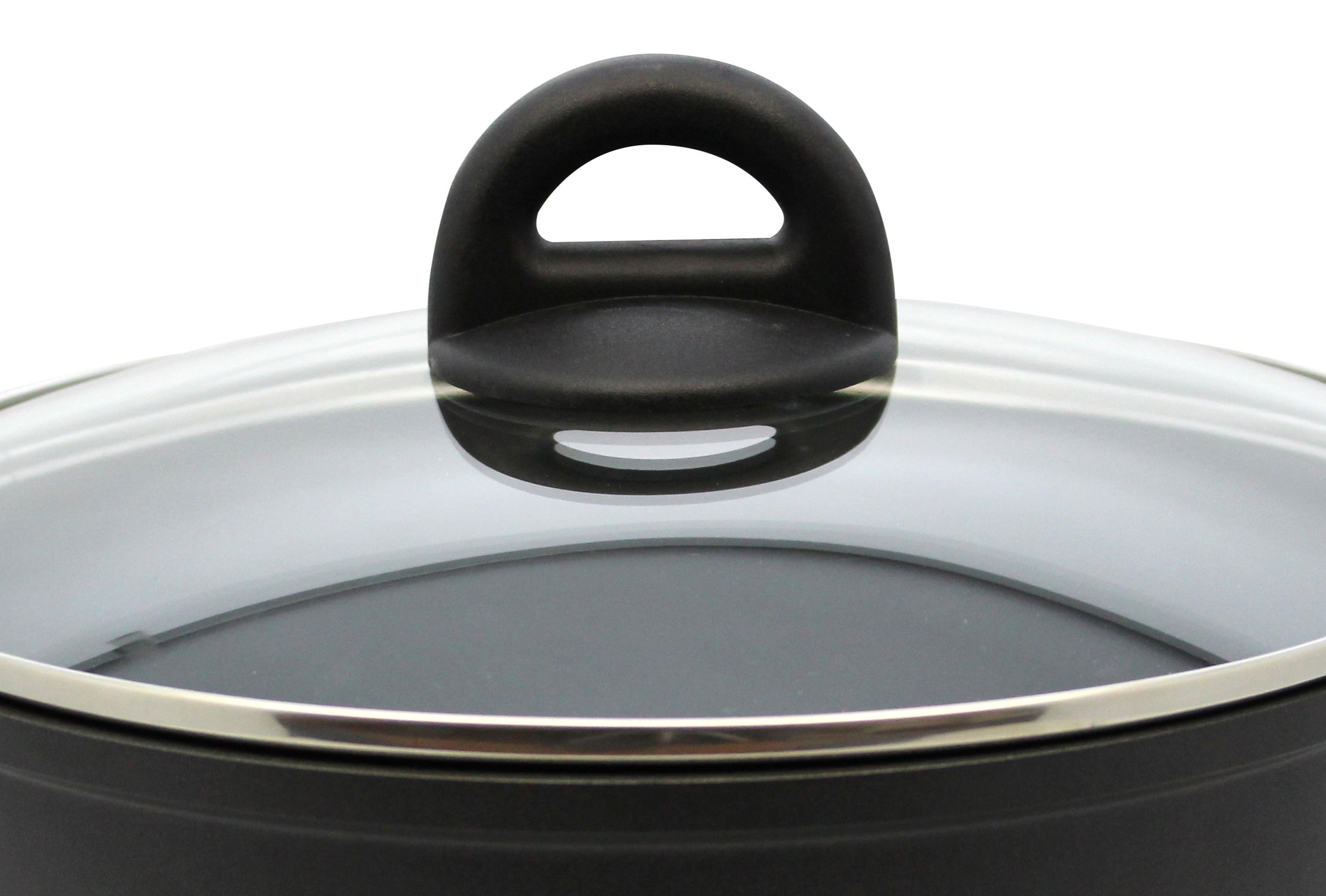 Elo Topf-Set »Black, Ducato« Set, 3 Töpfe mit Deckel, 1 Stielkasserolle, 2 Bratpfannen, 2 Stapelschutz, 11 Stk. tlg. Aluminiumguss