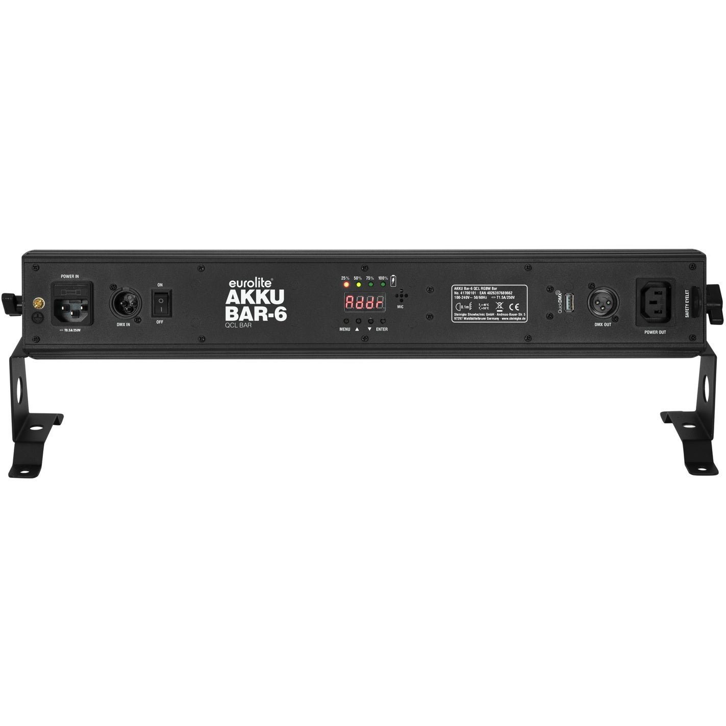 Eurolite AKKU Bar-6 Entry QCL RGBW lichtbar