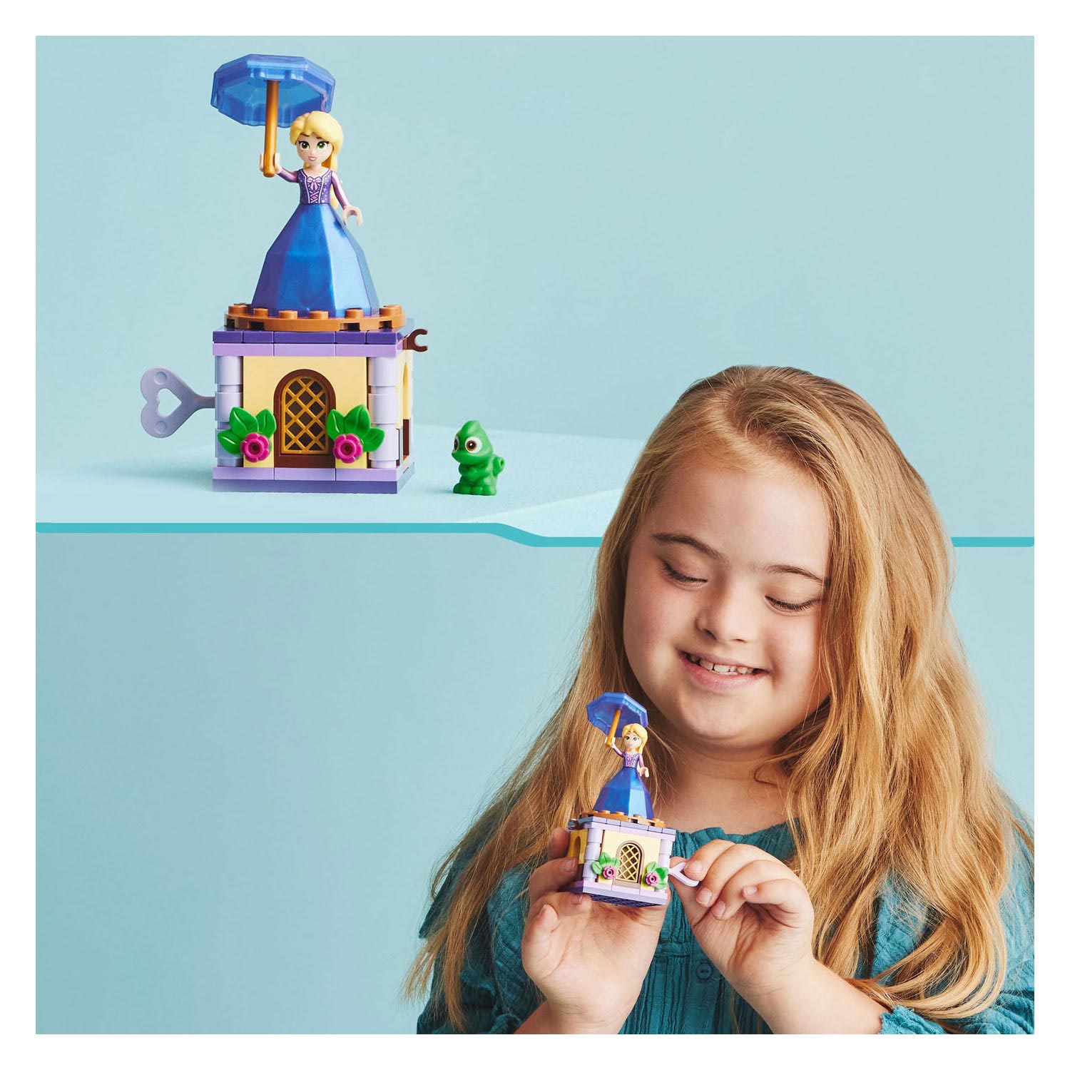 LEGO Disney 43214 Draaiende Rapunzel