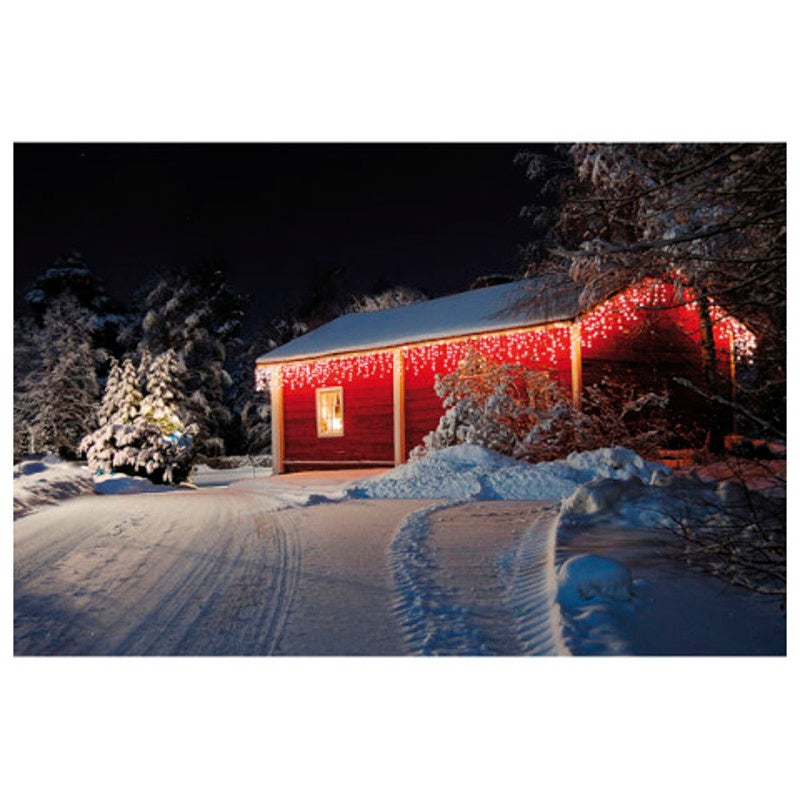 Showtec LED Rubber Icicle Light met 112 LED's (warm wit)