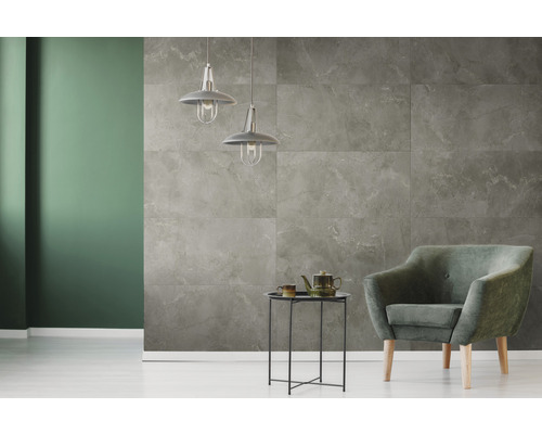 Kunststof paneel G x Wand+ Grijs Marmer 600 x 300 x 5 mm