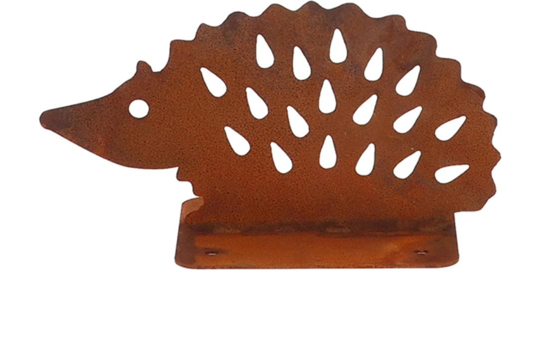 Dekofigur Igel RostbraunGartendekoration