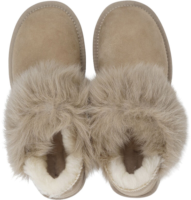 Lovelies MOLDE - SHEARLING BOOTS Safari