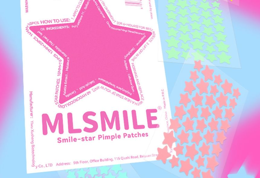 MLSMILE - Smile Star Puistjespleisters - 4-5