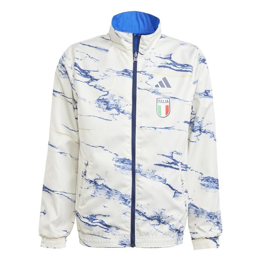 Italie Réversible Veste d'Entraînement Anthem - Bleu/Blanc Femme