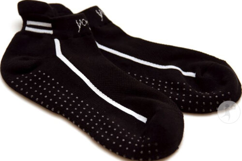 Sissel Yoga Socks Taille S/M 36-38 Noir 1 Pièce