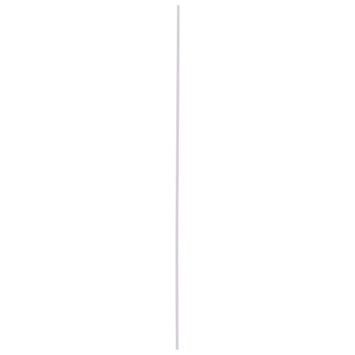U-profiel kunststof wit 18x21 mm 260 cm