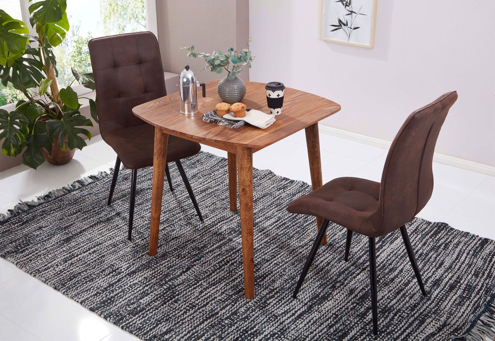 Esstisch Valentina Massivholz Palisander