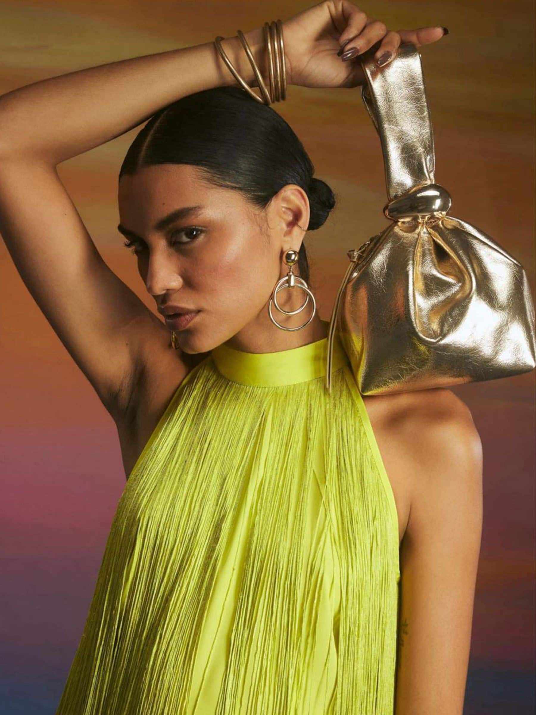 River Island Metal Grab Bag