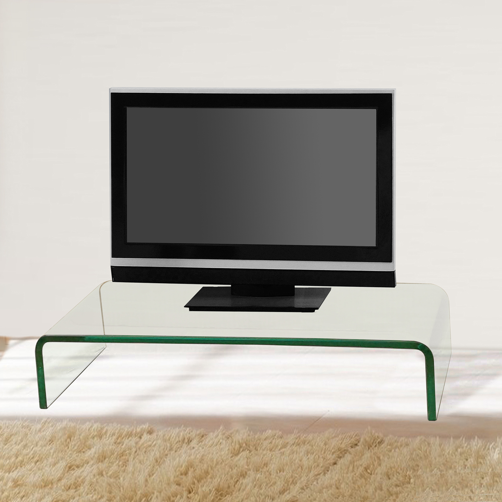 TV-Aufsatz - Klarglas - 55 cm breit