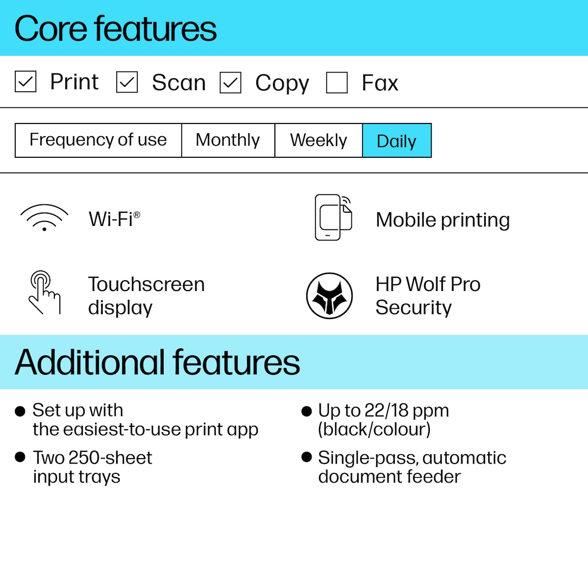 HP OfficeJet Pro 9730e AIO Inkjet skriver