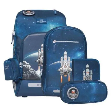 Beckmann Active Air FLX - Space Mission, 6-teiliges Schulrucksack-Set