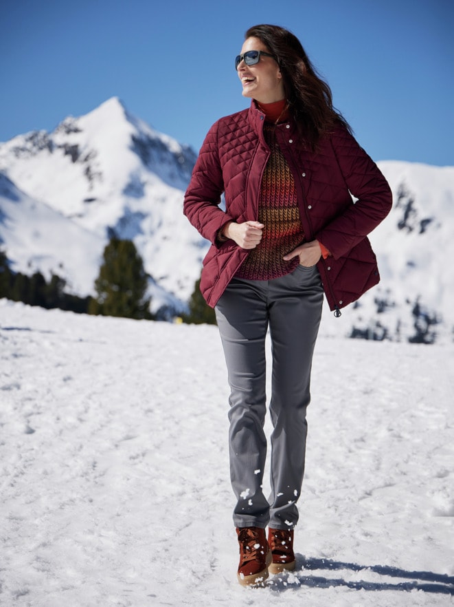 Thermo-Extraglatt Baumwollhose