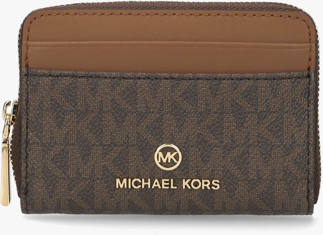 MICHAEL KORS bruine michael kors portemonnee sm za coin card case