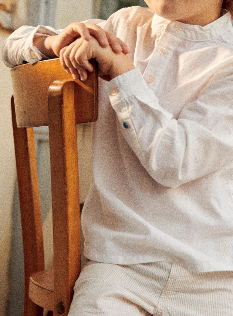 Chemise blanche manches longues