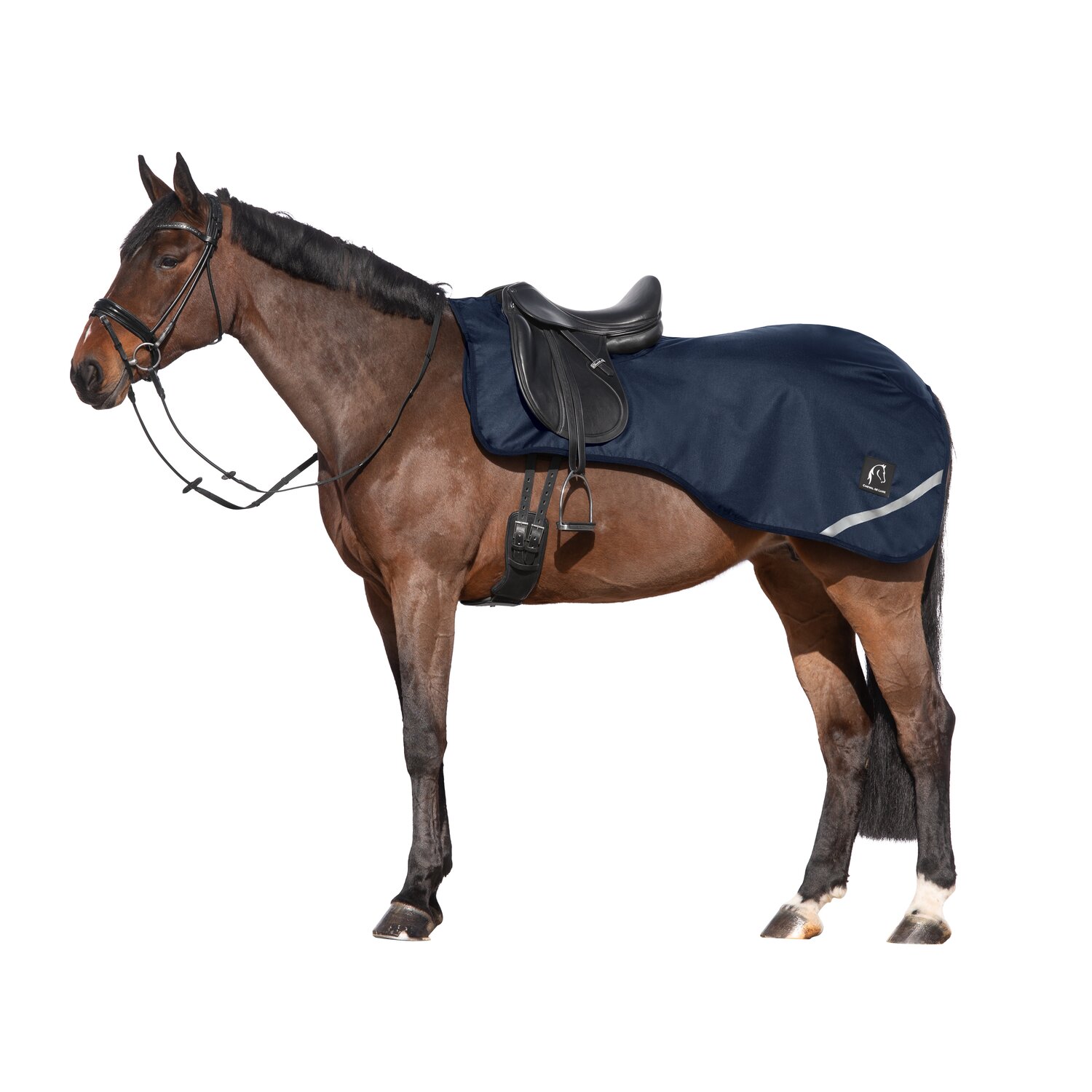 Cheval de Luxe Ausreitdecke Nantes - navy