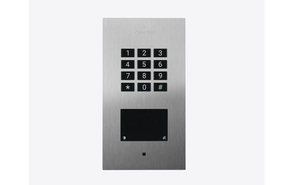 Zutrittskontrollsystem A1121 Unterputz PoE-fähig, Edelstahl<br>Smarte Multi-Technologie Zutrittskontrolle