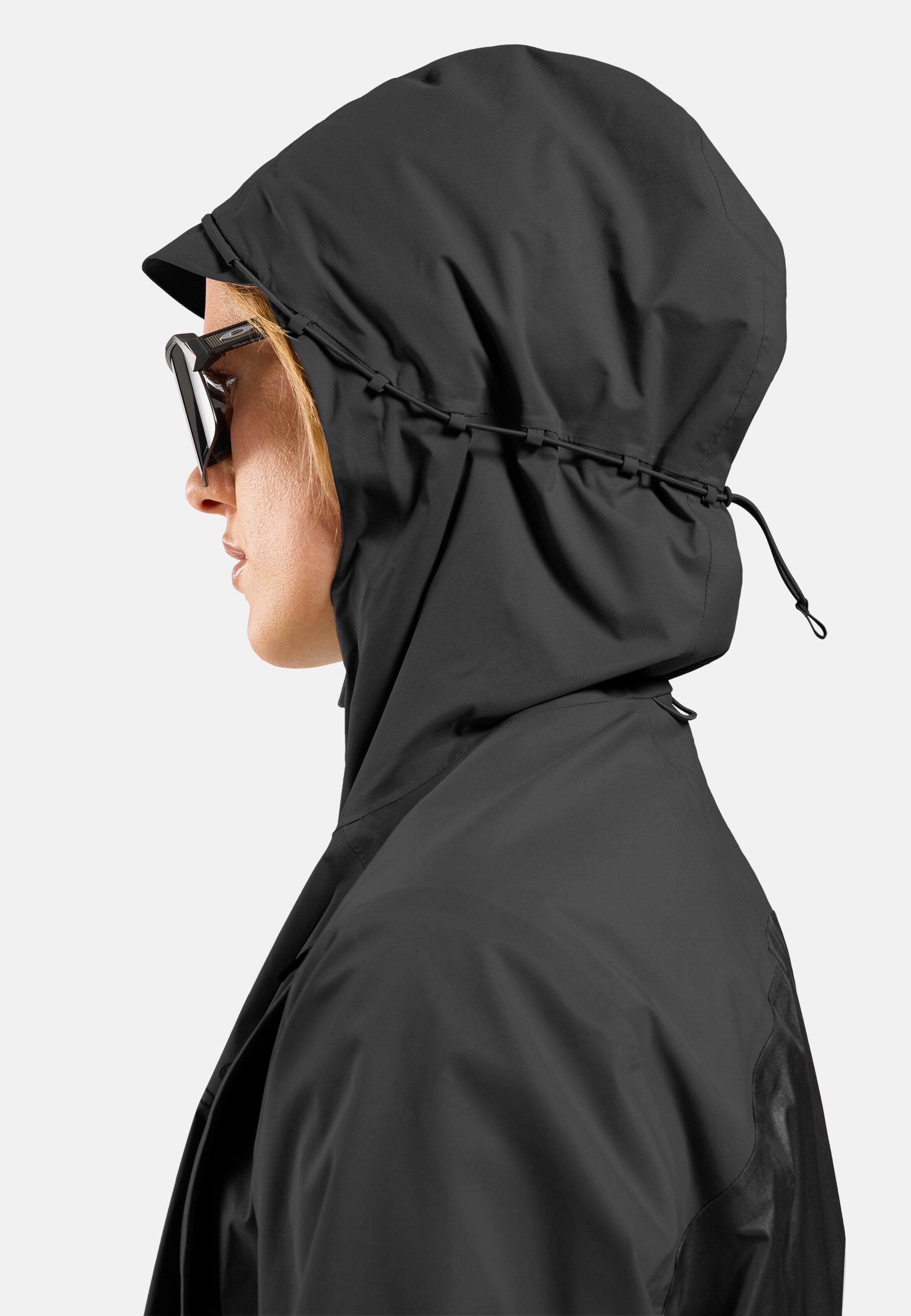 Wasserdichte X-Alp Pro 2.5L Jacke in black