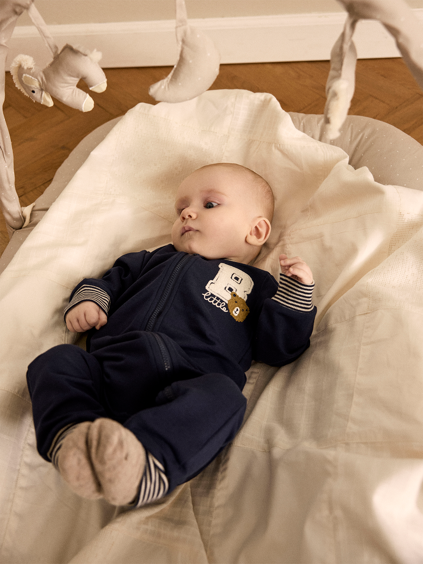 Kiddy Long Sleeve Sweat Suit Unbrushed