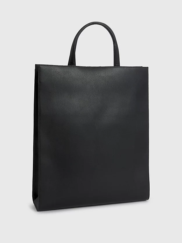 Bolsa de compras em couro sintético