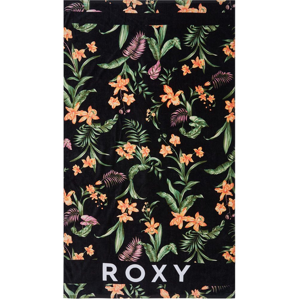 Roxy Cold Water Printed Handtuch Damen anthracite island escape