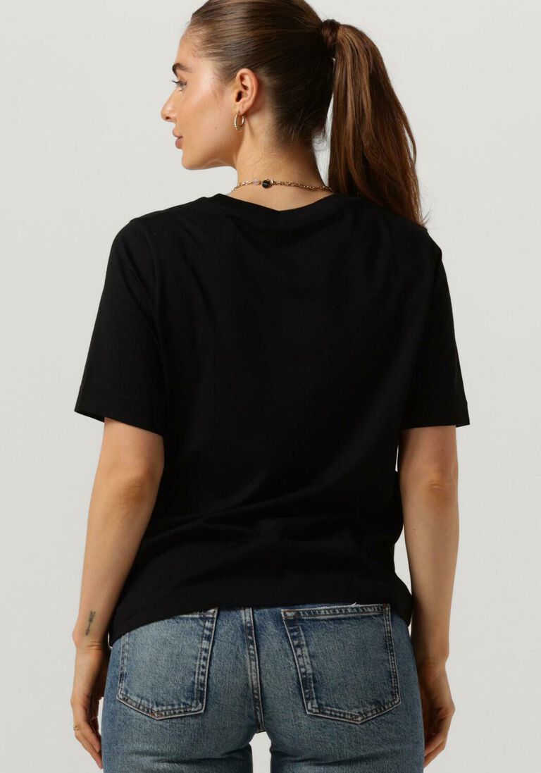 DRYKORN zwarte drykorn t-shirt kirani 520160