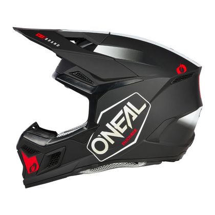 Casque cross O'Neal 3SRS - HEXX V24 2024 - Noir / Rouge