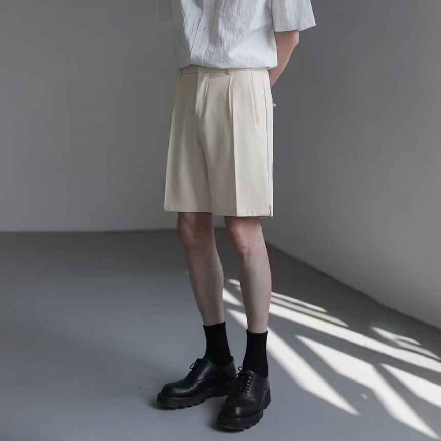 Lingaris - Mid Rise Effen Korte Jurk