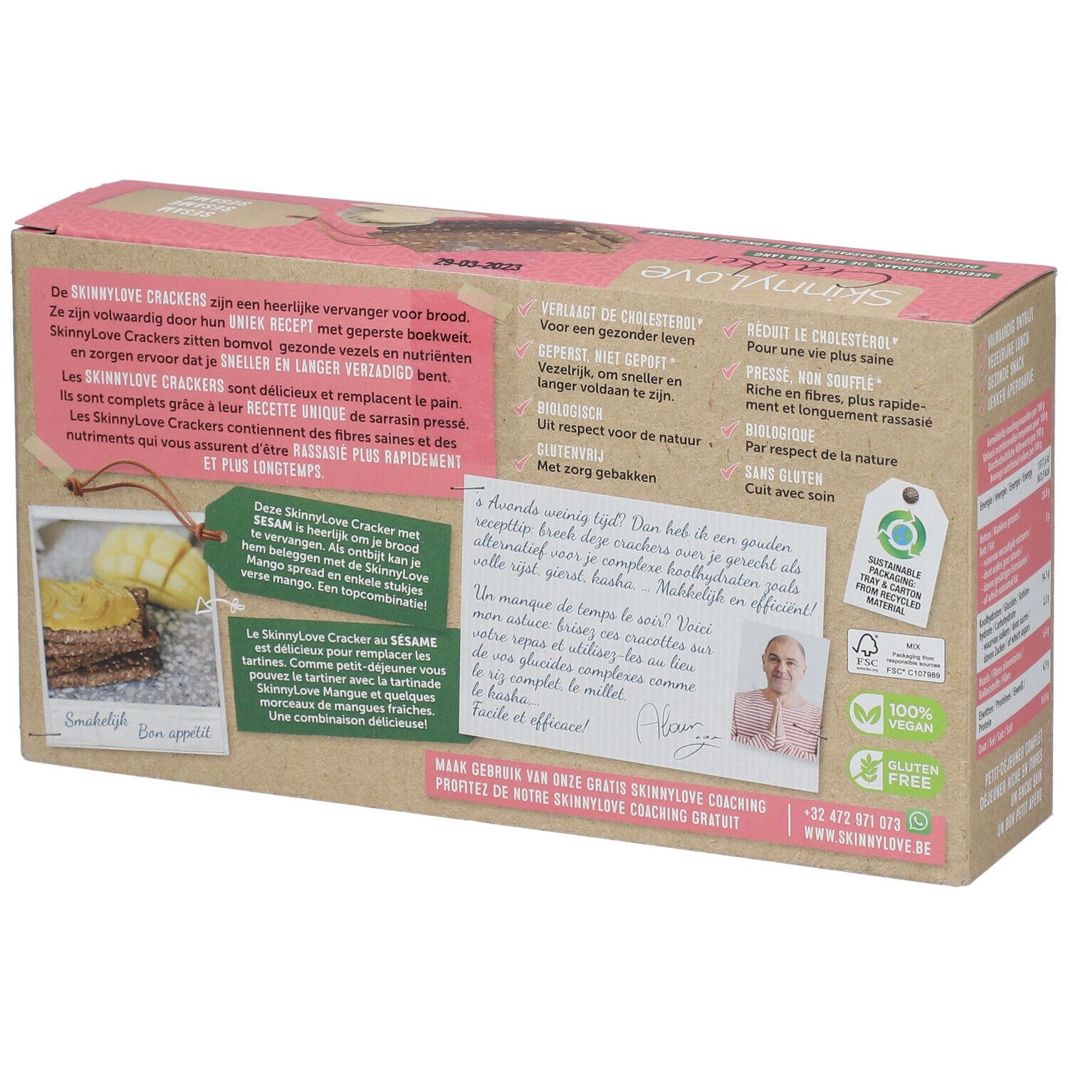 SKINNYLOVE Bio-Sesamcracker