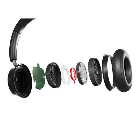 DALI IO-8 – draadloze head-fi hoofdtelefoon met ANC Iron Black