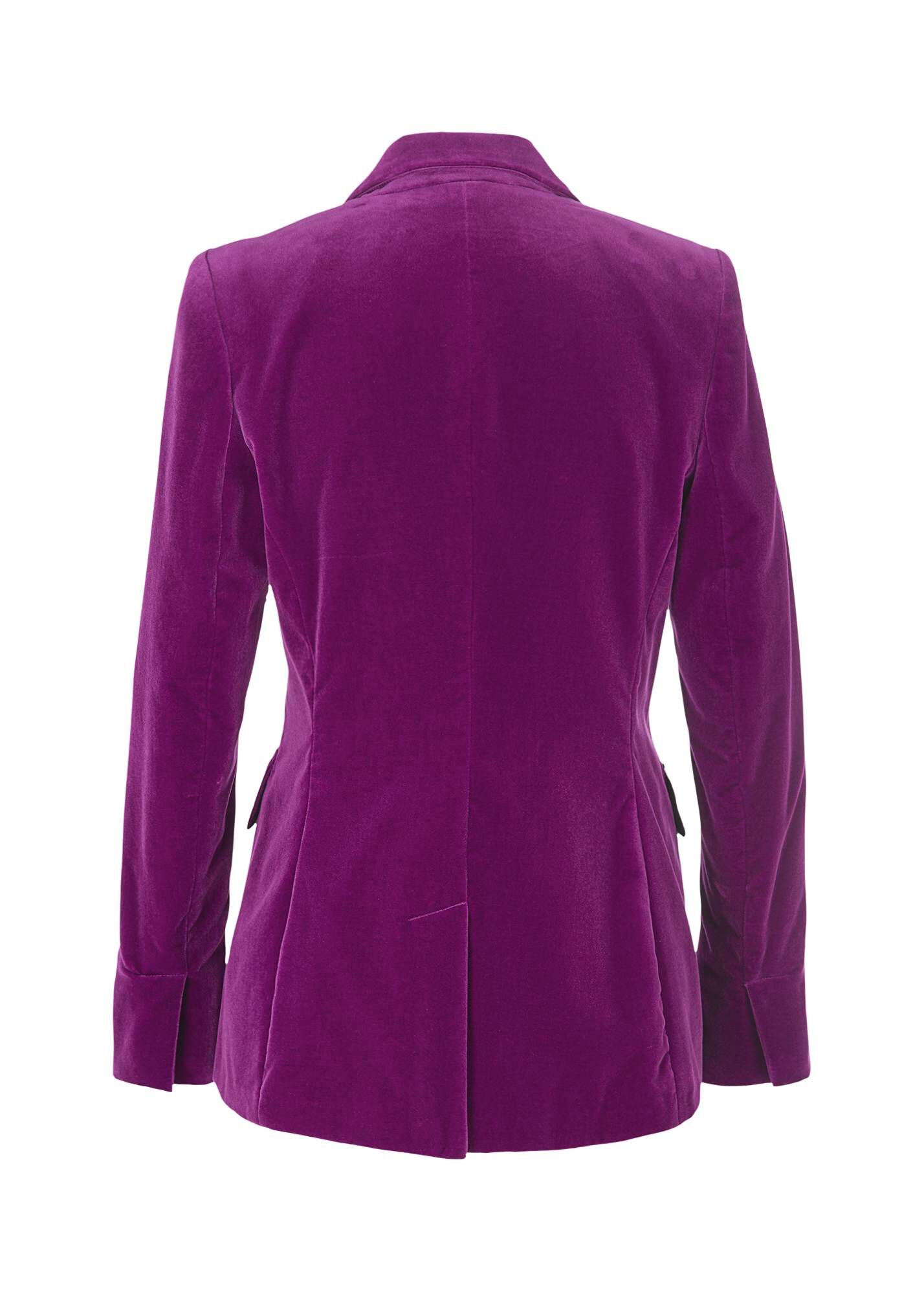 Riani| Damen Blazer aus Baumwollsamt
