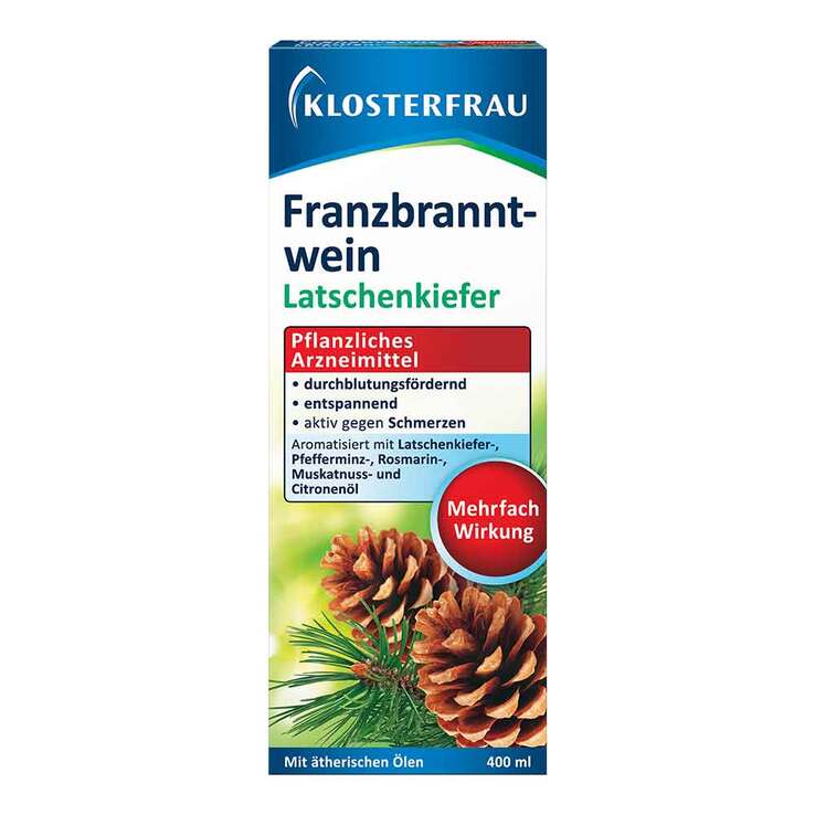 Klosterfrau Franzbranntwein Latschenkiefer, 400 ml