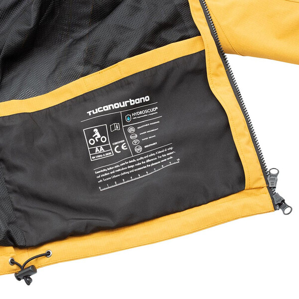 Tucano Urbano - Blouson New Step Hydroscud® Jaune