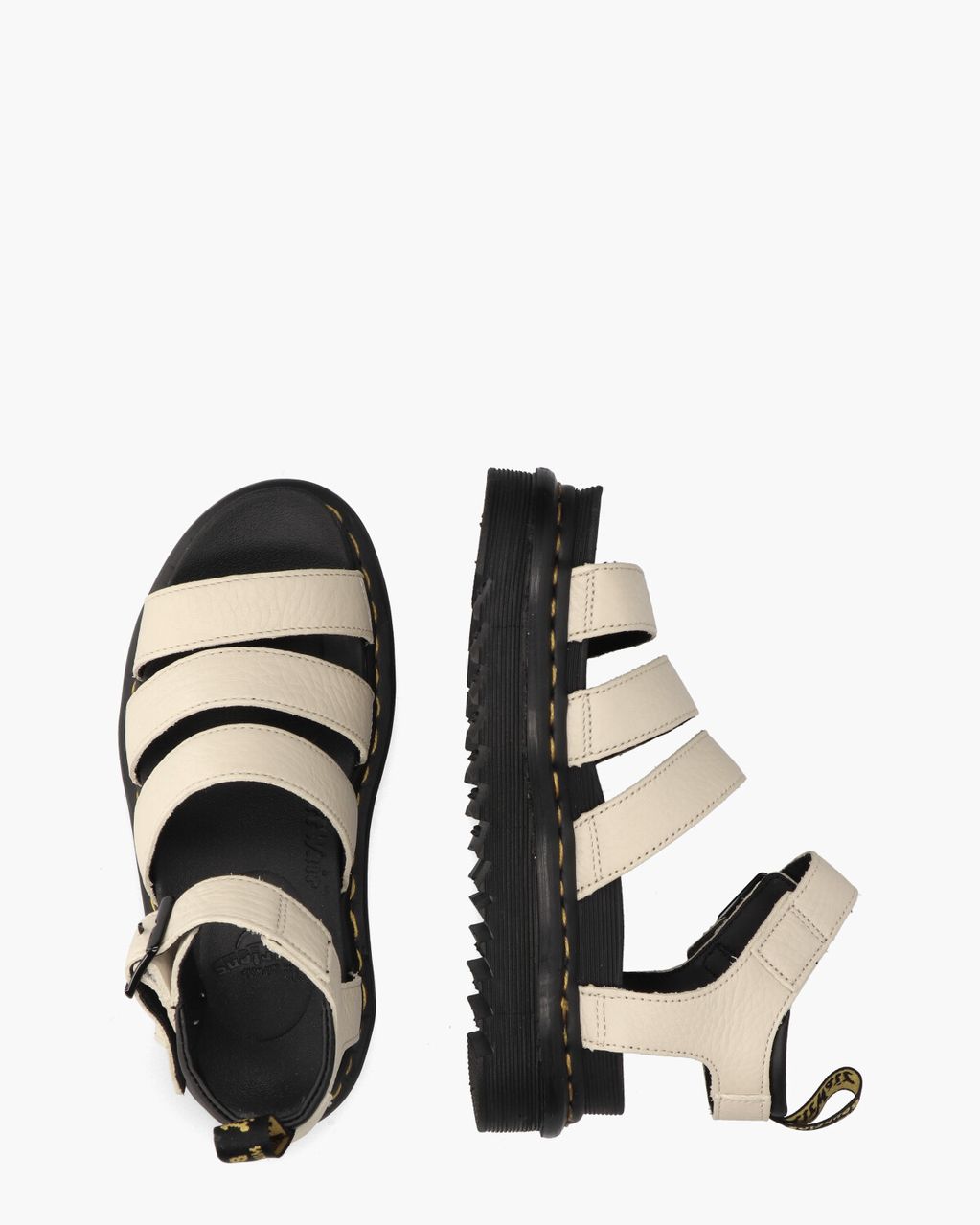 Dr. Martens Blaire Pisa Off-White Damessandalen