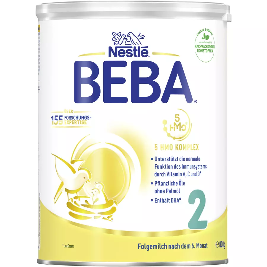 Nestlé BEBA 2 Folgemilch 800 g nach dem 6. Monat