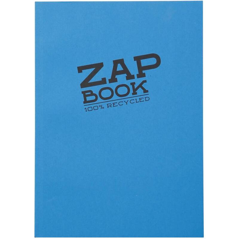 Zap Book carnet collé 160F A4 80g - Aléatoire