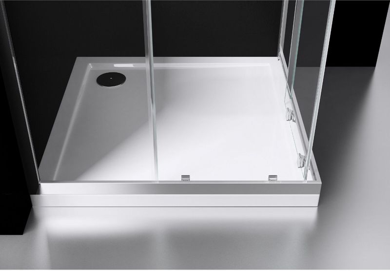 Best Design - Douche Hoekinstap - Aluminium - Helder Veiligheidsglas