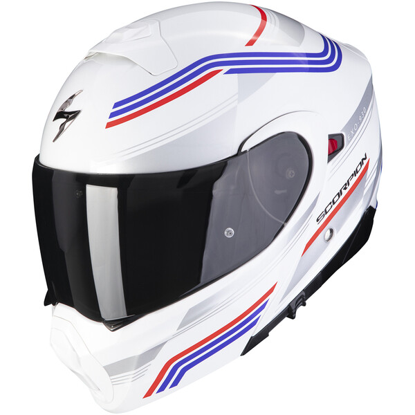 Scorpion - Casque Exo-930 Multi Blanc / Bleu / Rouge
