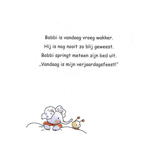Uitgeverij kluitman bobbi is jarig