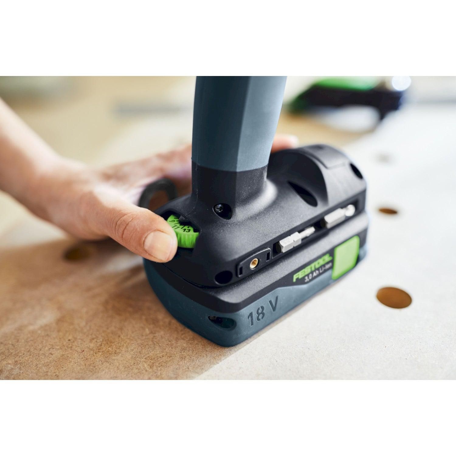 Festool TXS 18 C 3,0-Plus Accu Schroefboormachine 18V 3.0Ah in Systainer - 576895