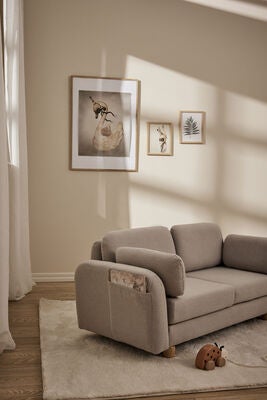 Alice & Fox HAZEL Sofa, Grå