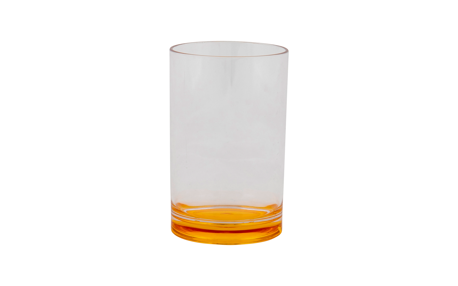 Gimex Colour Line Wasser Glas mit farbigem Boden Rainbow 4tlg.
