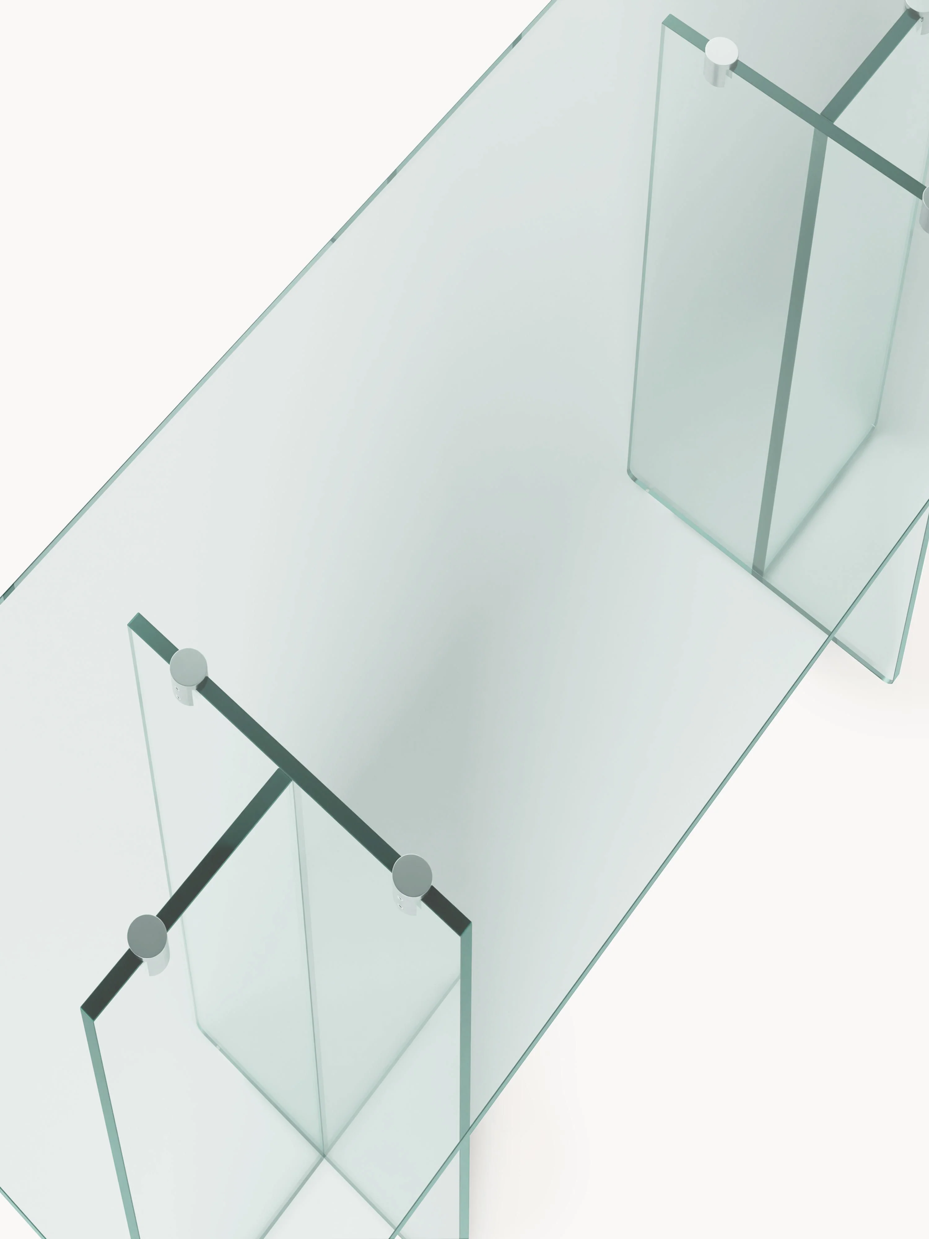 Glazen wandtafel Anouk